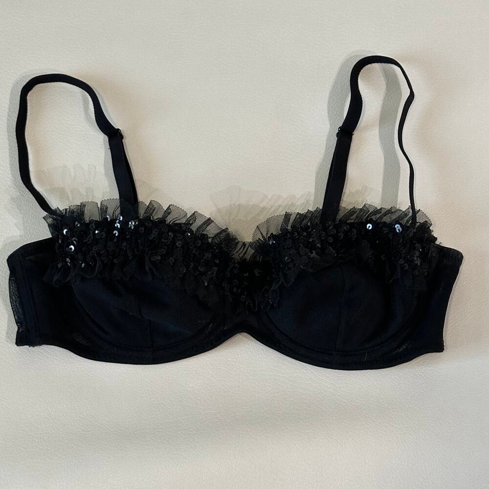 Vintage Victoria’s Secret Sequin Embellished Lingerie Bra